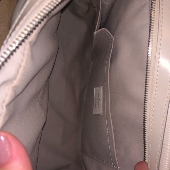 AUTHENTIC Louis Vuitton ivory bag purse bowling - Picture 9 of 15